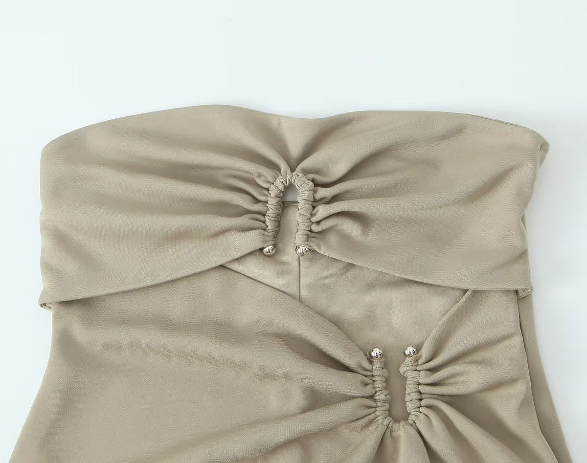 Strapless Bandeau Top
