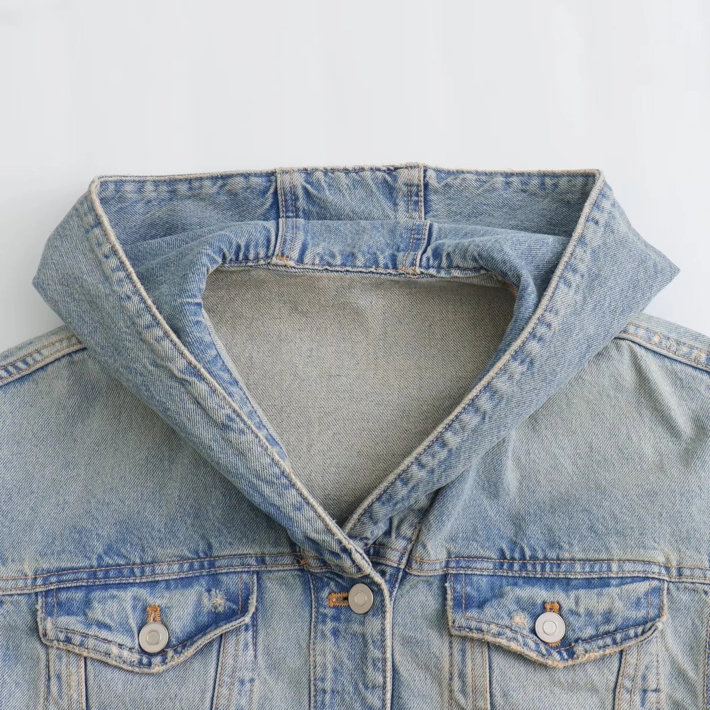 Denim Shorts Co-Ord Set