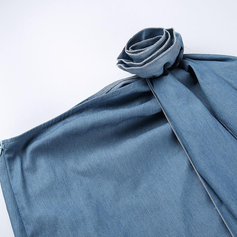 Nyla Denim Skirt